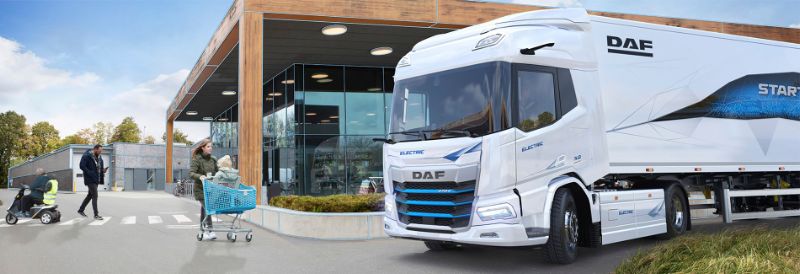 elektrische DAF truck